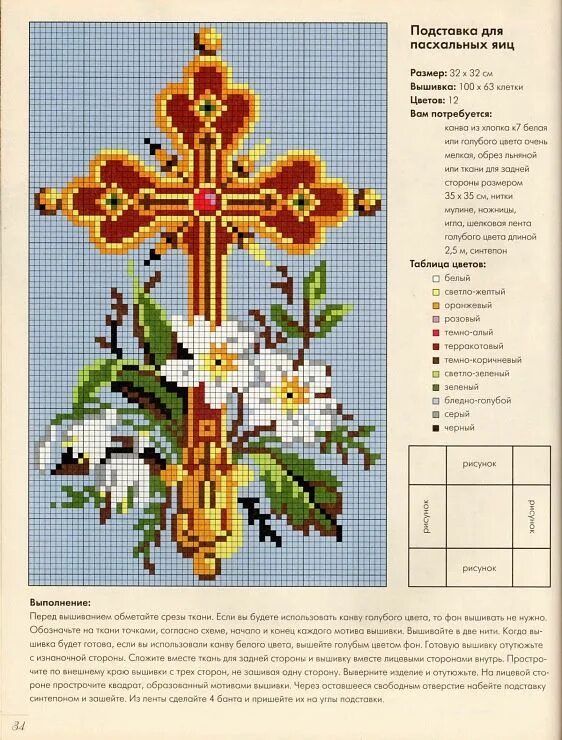 Крест ру вышивка крестом бесплатные схемы Cruz patriarcal in 2024 Christian cross stitch patterns, Cross stitch samplers,