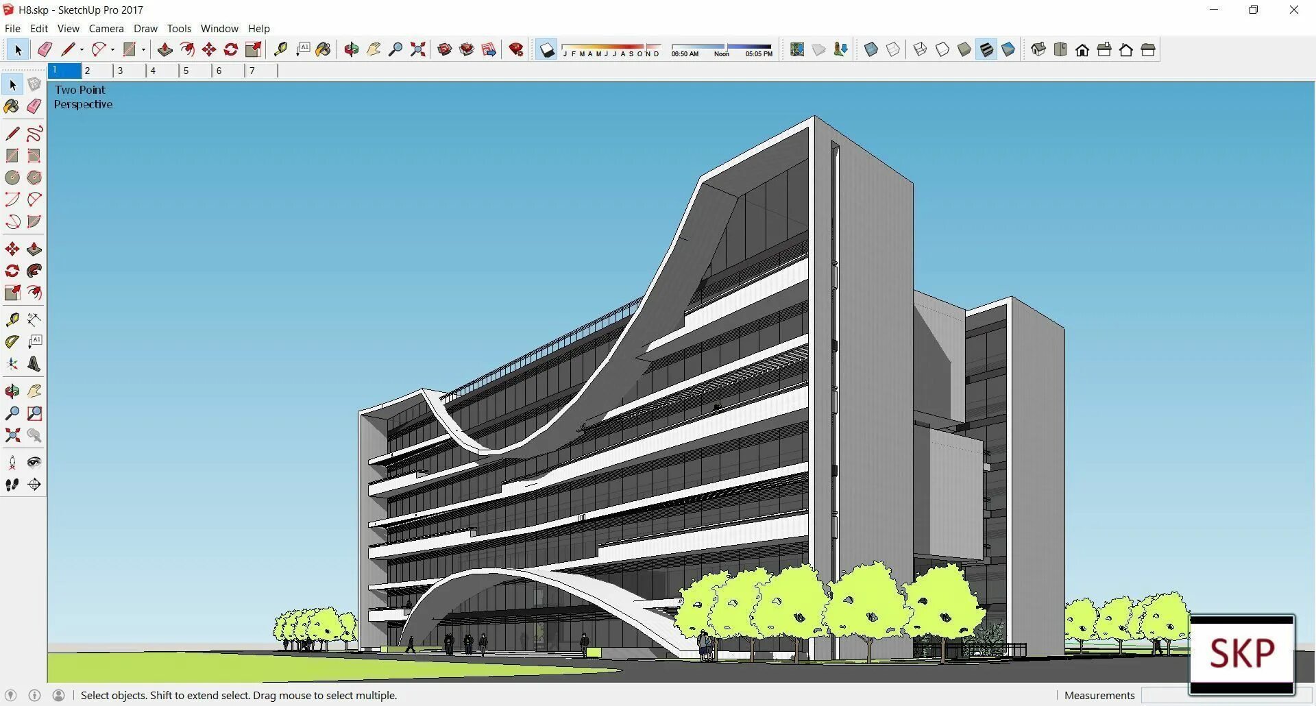 Формат skp. Офис в скетчап. skp формат. скетчап архитектура. google sketchup офис.