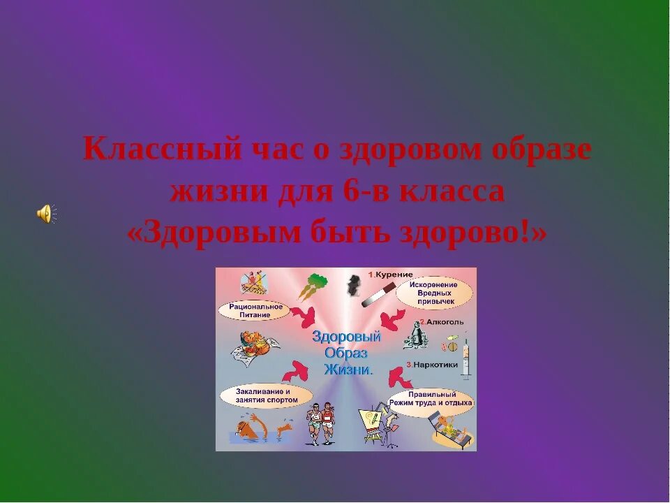 Час здоровья 3 класс