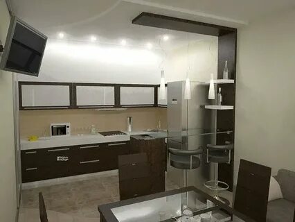 Кухня без окна в квартире