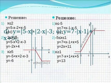 Y x 1 решение 7 класс
