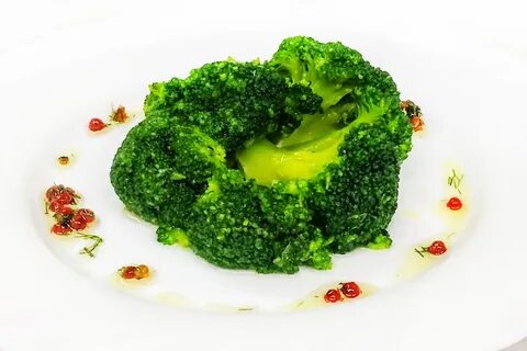 Вареные брокколи