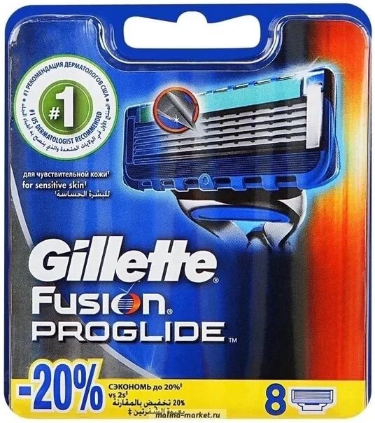 Кассеты для бритья fusion proglide. Джилет Фьюжен Проглайд кассеты для станка 8 шт.