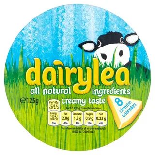 KRAFT DAIRYLEA TRIANGLES ROUND PACK -6x125g 