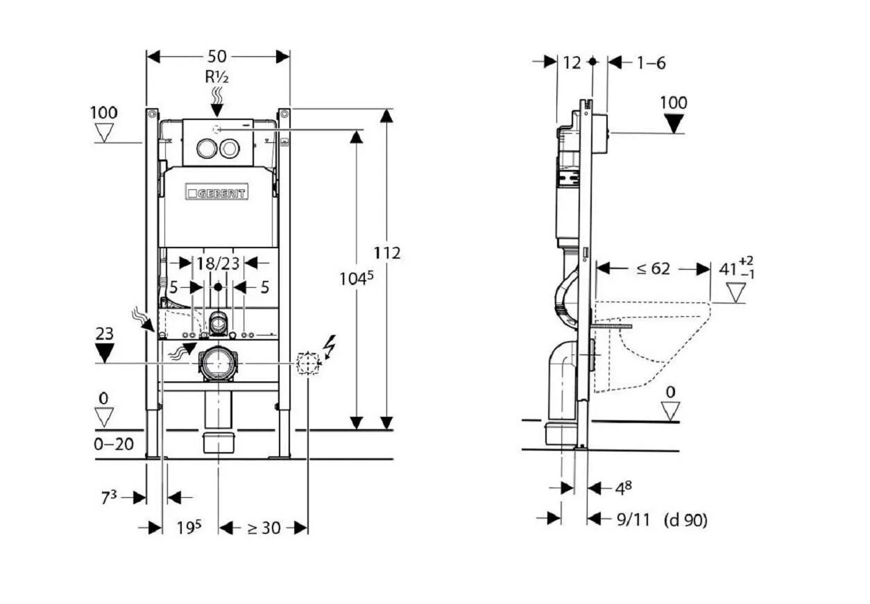 Geberit 458.124.21.1 кнопка. Geberit "Duofix" комплект с клавишей delta21 хром глянцевый 458.124.21.1. Инсталляция для унитаза Geberit Duofix 458.124.21.1 чертеж. Геберит 458.124.21.1.