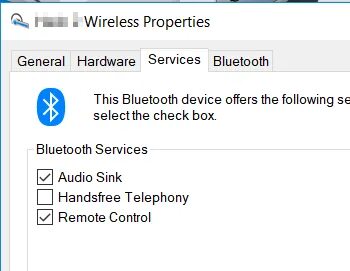 Звук bluetooth windows