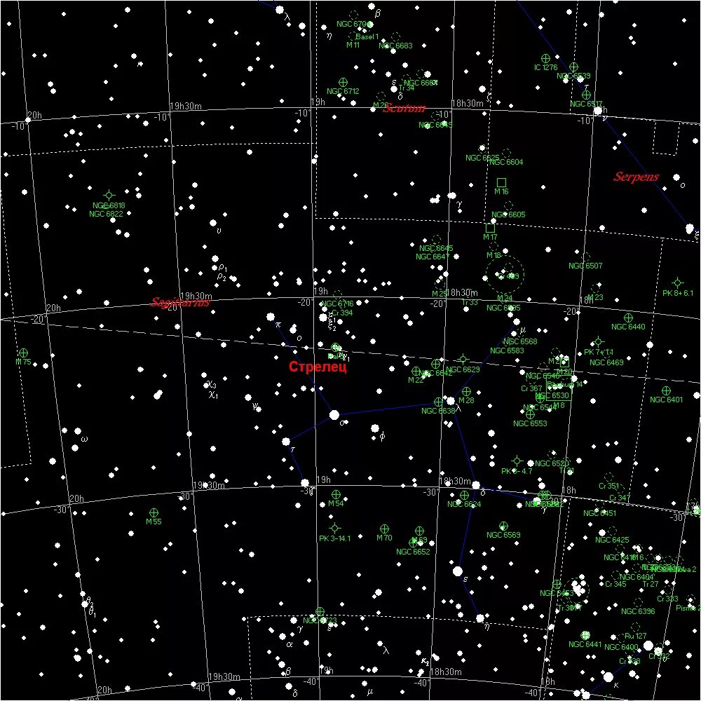 Созвездие на гражданском. Дзета стрельца. Созвездие стрельца на карте звездного. Созвездие стрельца на карте звездного неба. Стрелец Созвездие фото схема.