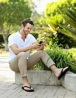 Men feet