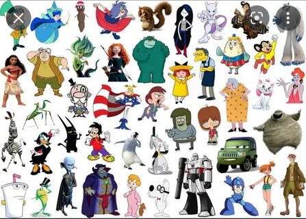 Click the 'K' Cartoon Characters II Quiz - By ddd62291