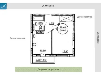 Карта самары мичурина