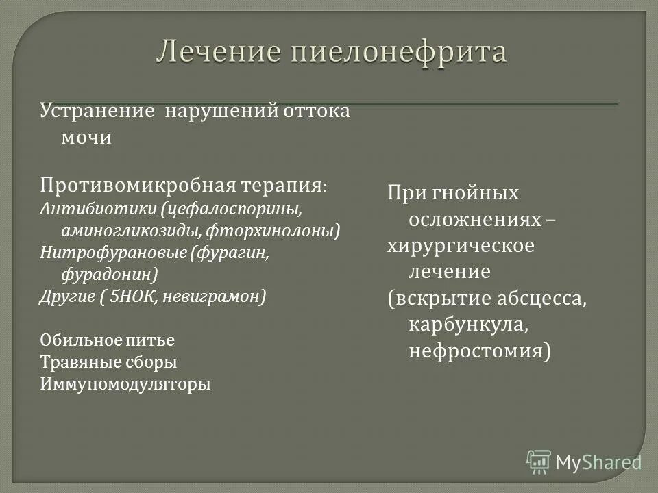 Стационарное лечение пиелонефрита. Пиелонефрит лечение. Хронический пиелонефрит лекарства. Лекарства при остром пиелонефрите. Хронический пиелонефрит лечение препараты.