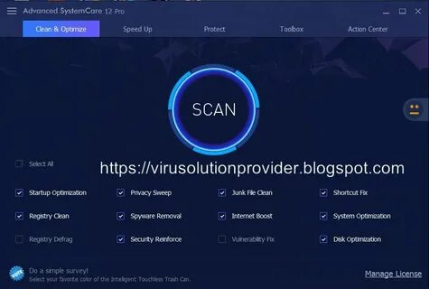 Advanced systemcare 10 ключи