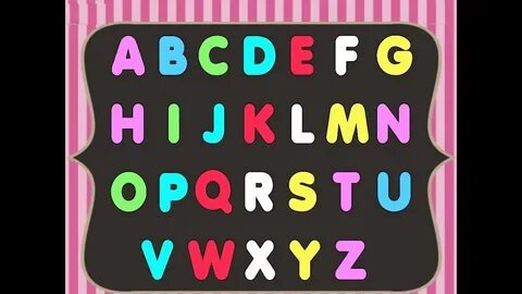 Abc alphabet