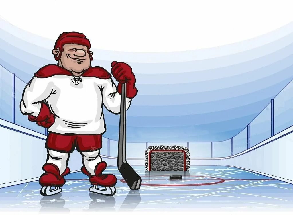 Картинка с днем тренера по хоккею. Поздравляем с победой хоккей. Хоккейный лед мультяшный. Иллюстрация тренера хоккея. Тренер по хоккею рисунок.