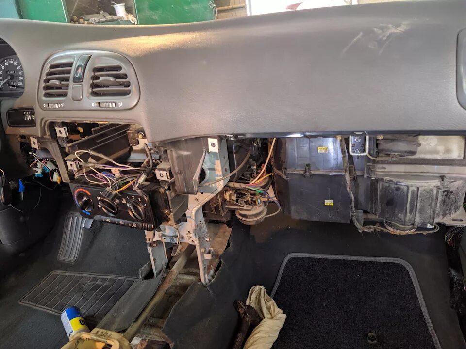 Как снять радиатор печки на дэу матиз Снял радиатор отопителя Daewoo Nubira I, 2 л, 1999 года своими руками DRIVE2