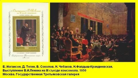 Выступление ленина на съезде комсомола