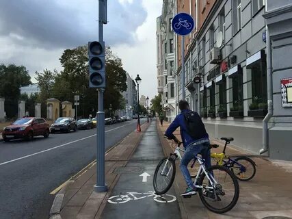 Велодорожки в москве