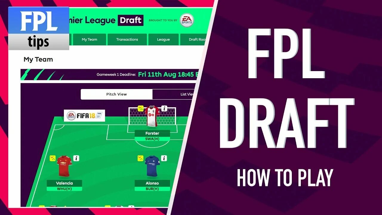 Draft issue. Fantasy premier league draft. драфт спорт. фэнтези драфт. fpl draft.
