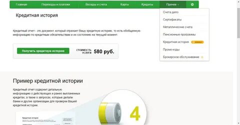 Уведомления по кредитной истории