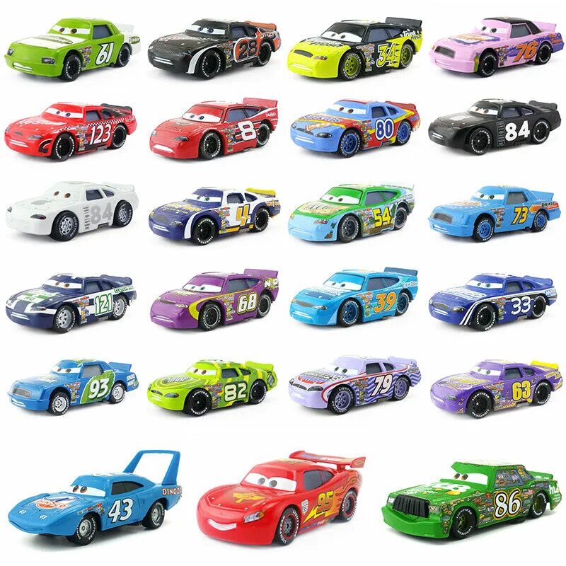 Машинки номер 2. Тачки Disney Pixar игрушки. Игрушки Disney Pixar cars Mattel. Mattel Disney Pixar cars 3. Герои Тачки 1 Маккуин.