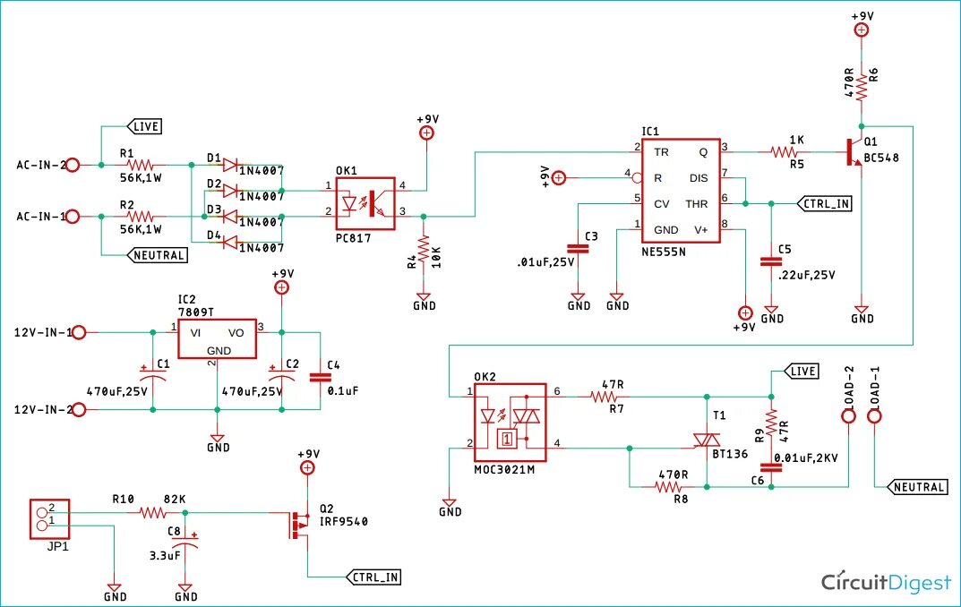 Adr3 control. Phase Control circuit. Circuit Digest создать схему. Ic phase Controller. 74hc00pwm 3phase.