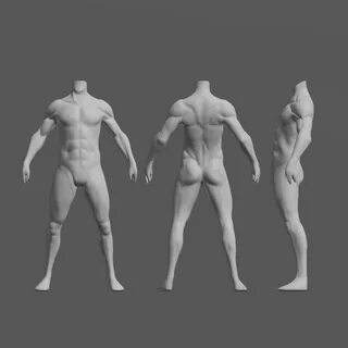 Male 3d model