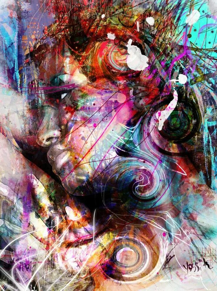 #Художник Yossi Kotler. Художник Йоси Котлер. Yossi Kotler картины. Абстрактная живопись. Very colorful