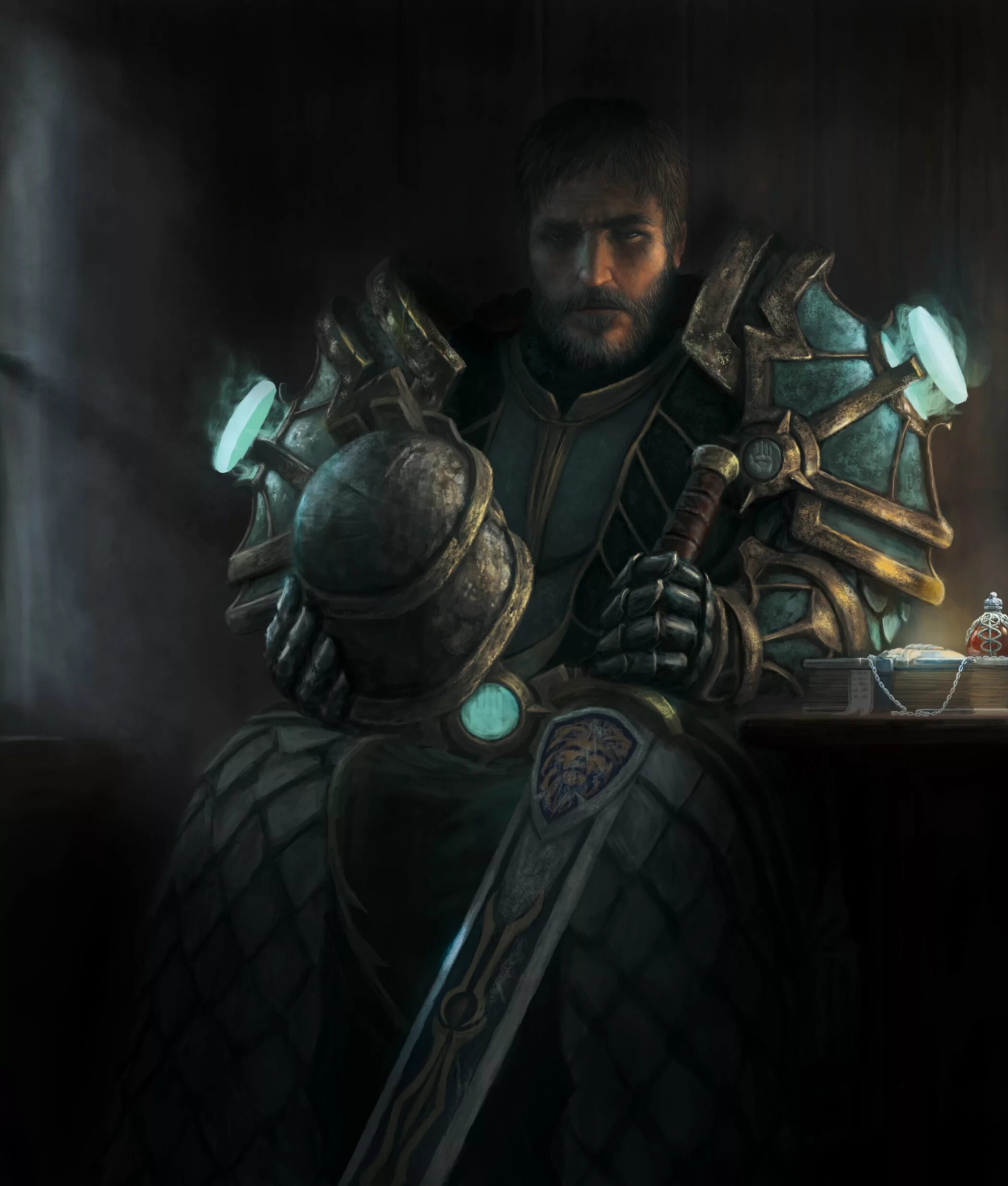 Fallen paladin hammer. Паладинский молот. Paladin with hammer. Fallen paladin hammer. Патфайндер боевой молот.
