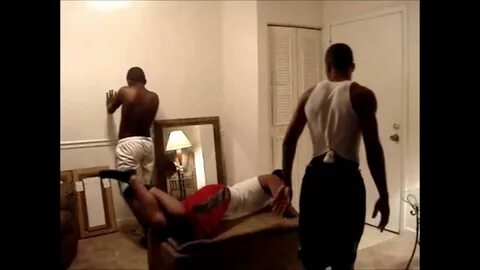 5 black guys dry humping furniture - YouTube.