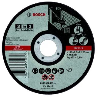 Отрезные круги bosch