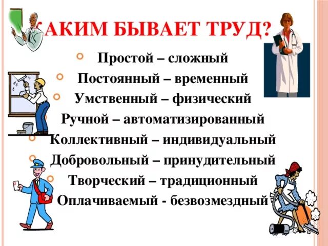 Труд насколько. Какой бывает труд. Каким бывает труд человека. Труд основа жизни. Умственный труд бывает:.