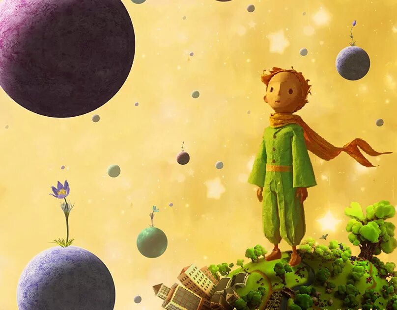 Маленький принц жил на маленькой планете. Маленький принц Планета маленького принца. Маленький Принс планеты.