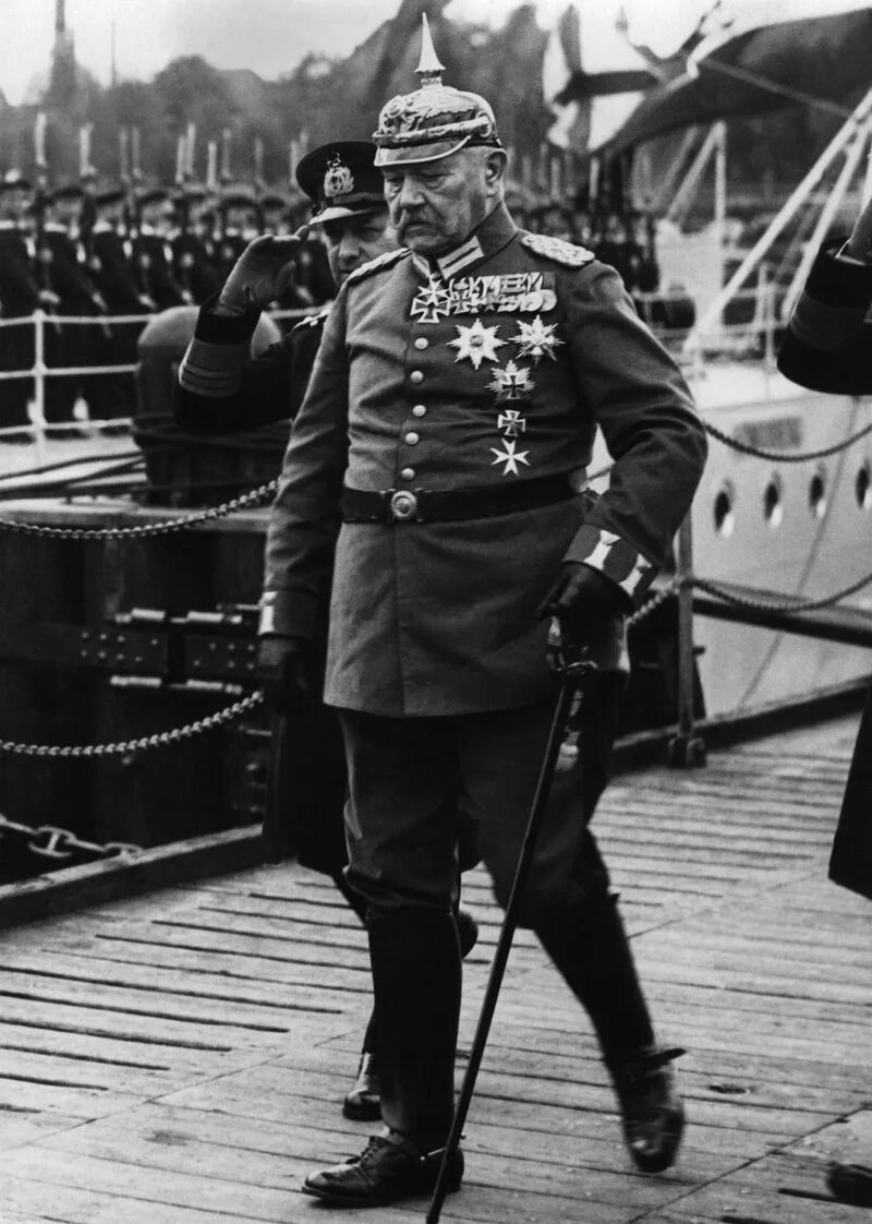 Гинденбург Пауль. Фельдмаршал Пауль Гинденбург.