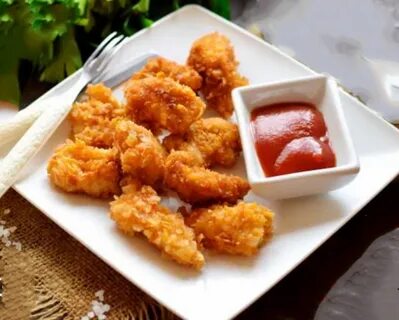 Вкусные наггетсы из куриного филе
