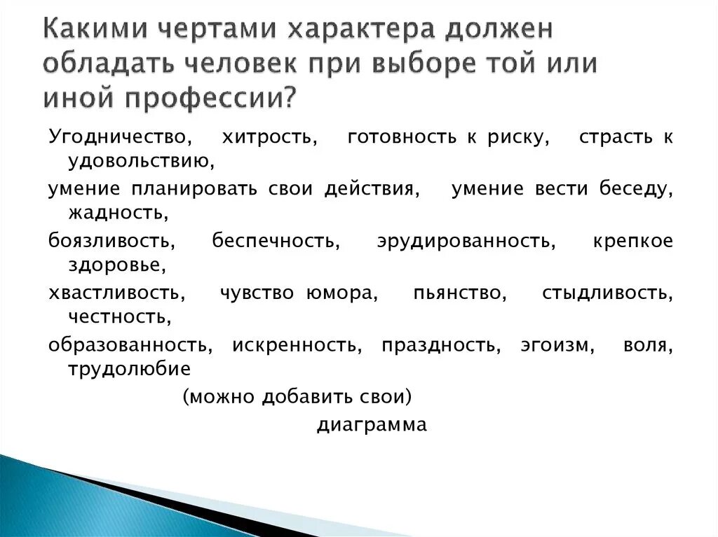 Черты характера. Черты характера в профессии. Черты характера личности. Особенности характера.