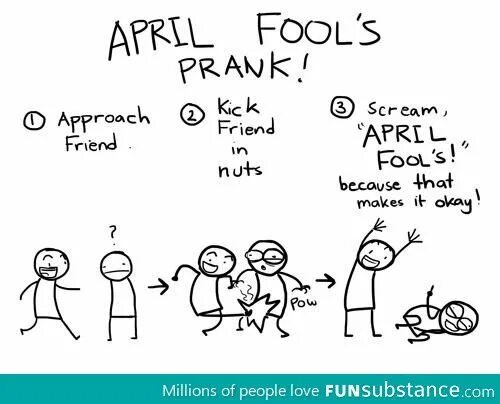 April Fools. April Fool's Day jokes. April Fools Day Pranks. April Fools Day jokes for Kids. April jokes