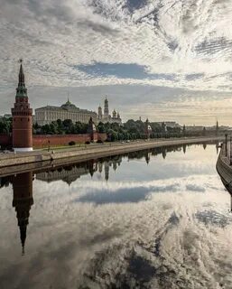 Красивая москва утро