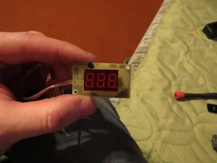 Установка вольтметра