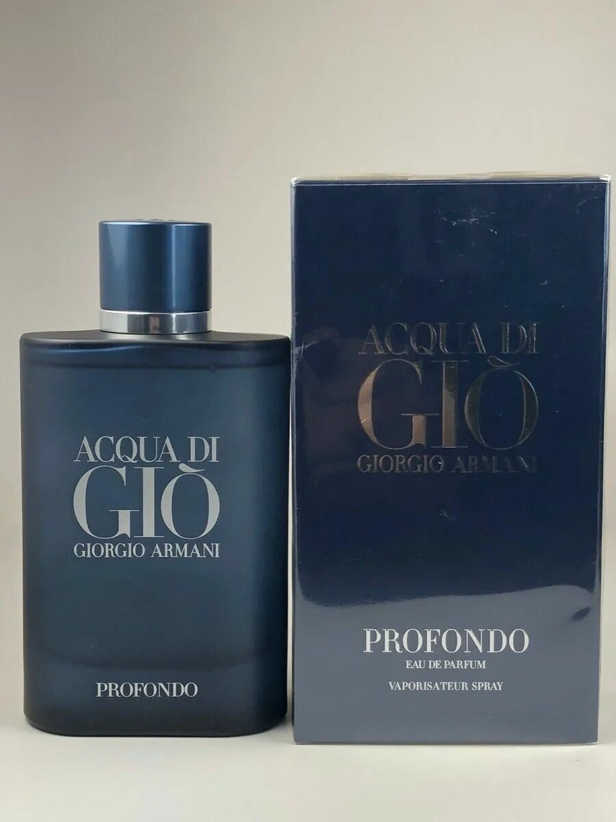 Armani acqua di gio profondo. Армани Аква ди Джио профундо. Армани Аква ди профундо мужские. Аква ди Гио Профондо духи мужские. Мужские духи Джорджио Армани Аква голубые.