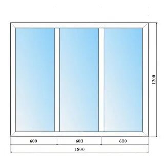 Окно двухкамерное 1200х1200