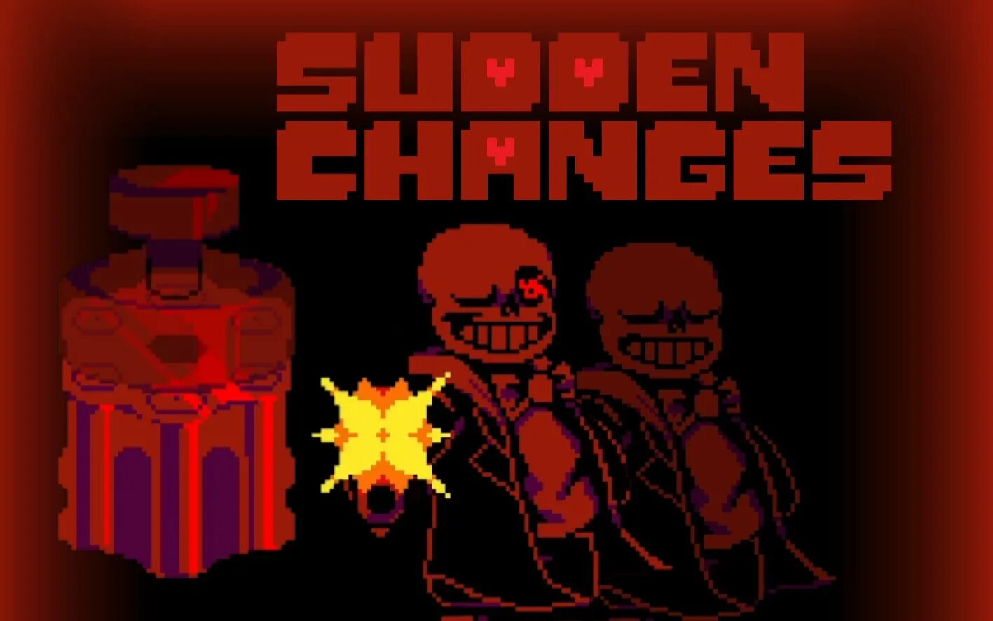 Sudden change Санс. Bullet Hell Санс. Oversave Sans. Oversave-Tale.