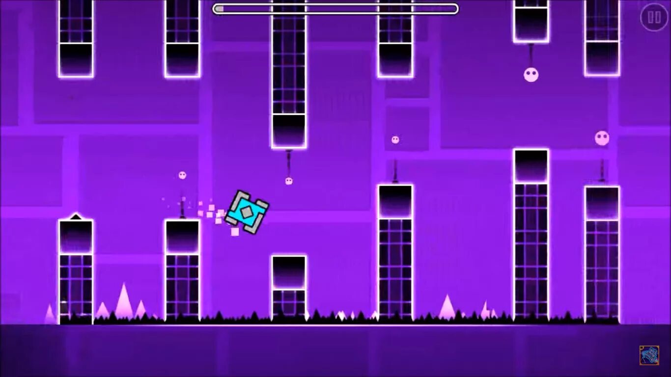 Игра про квадратик. Игра кубик геометрия Даш. Geometry Dash прыгающий кубик. Geometry Dash Лайт 1 уровень. Geometry Dash куб прыгает.