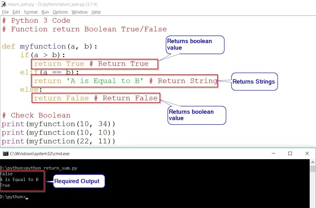 Python результат функции. Return 0 в питоне. Оператор Return в питоне. Функция Return в питоне. Переменная if else в питоне.