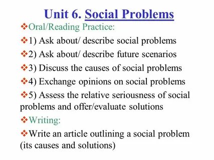 Problem topic