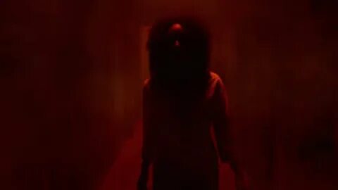 Her eyes were red
