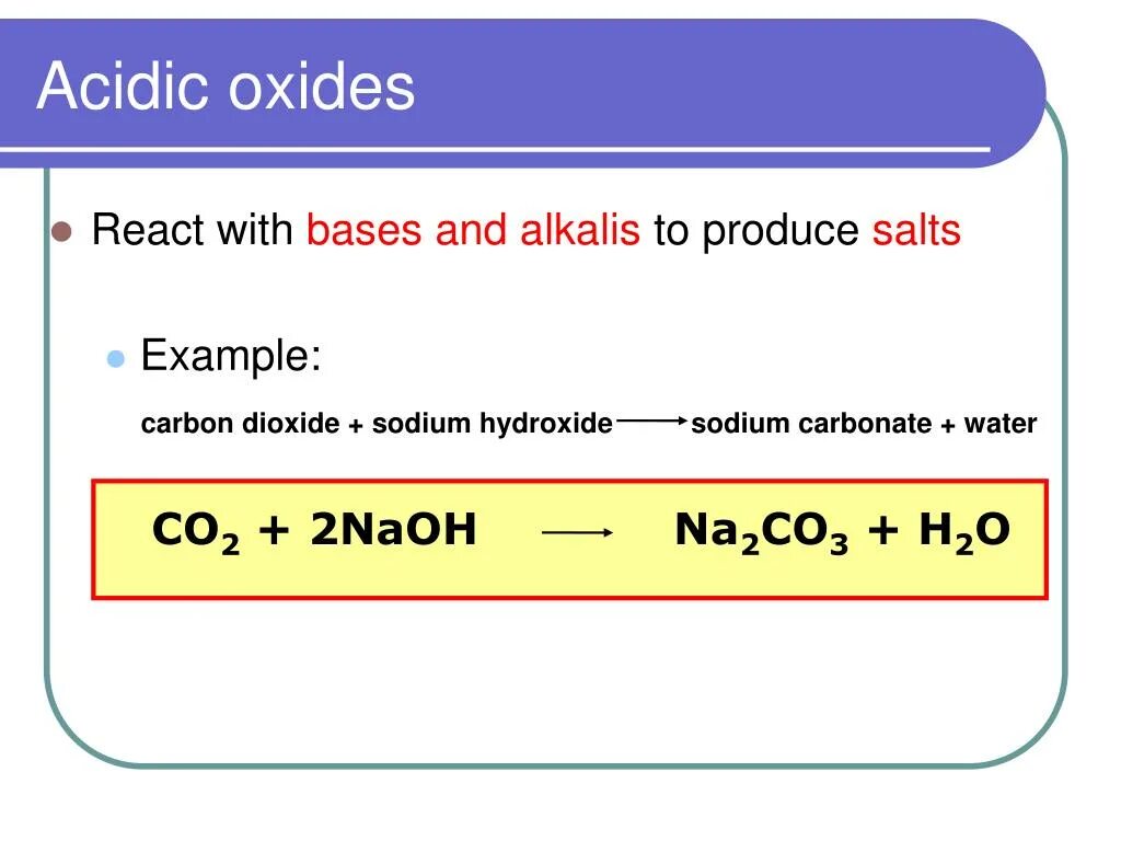 Oxide версия 40. Acidic Oxide. Amphoteric Oxides. Acid + Oxide. Acidic Oxides nonmetal таблица.