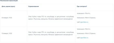 Прямая эфир каналов красноярск