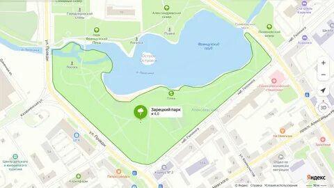 Парковый где находится
