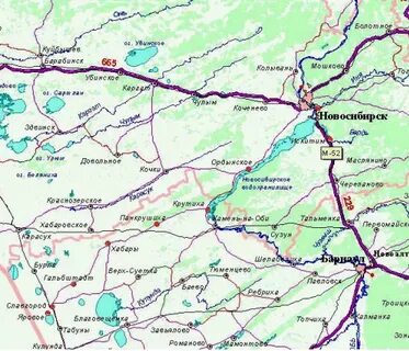 Сколько км от барабинска до новосибирска