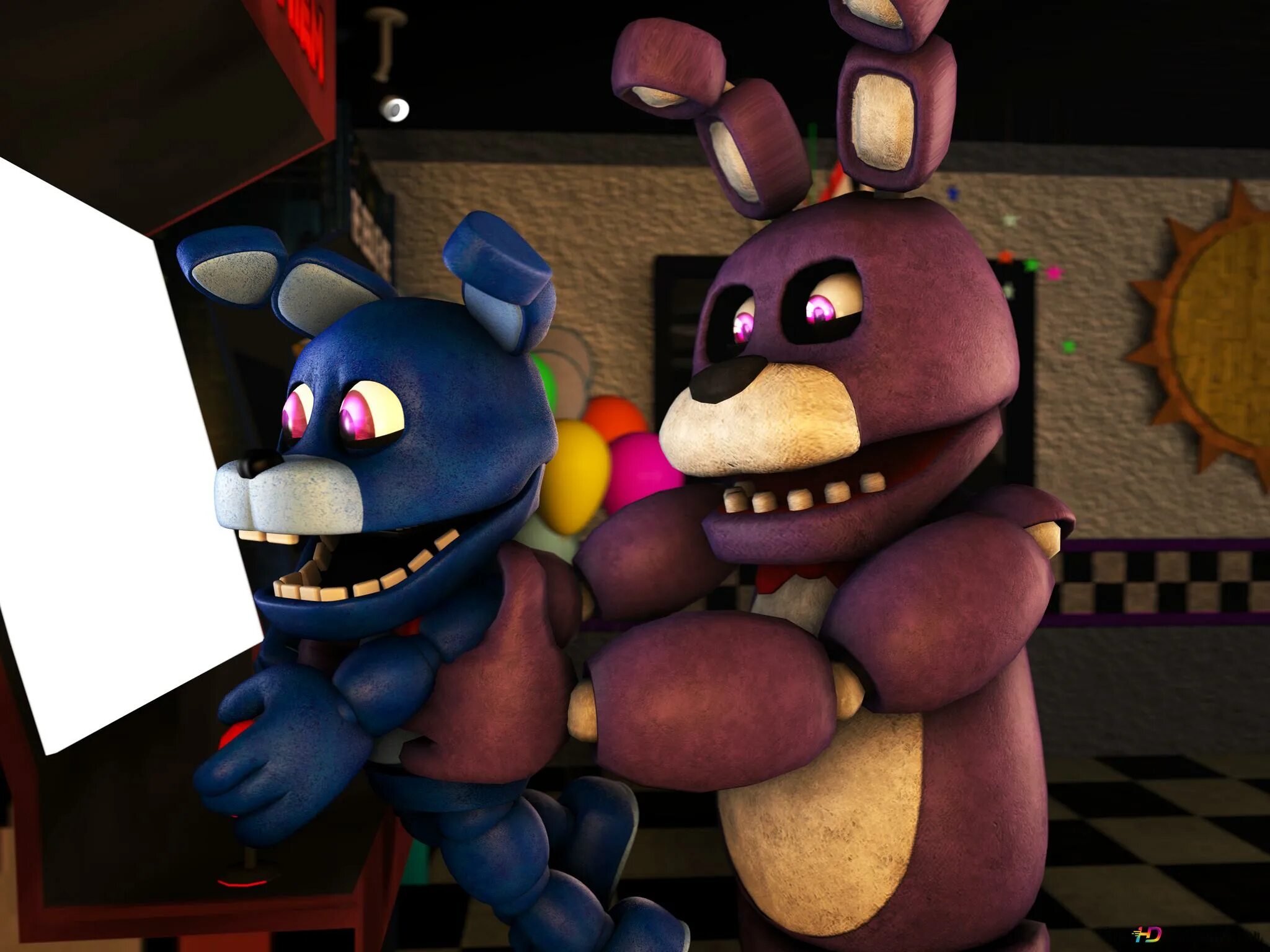 Видео пять ночей с фредди. Five Nights at Freddy's Бонни. Фредди и Бонни. Бонни ФНАФ 2. Бонни ФНАФ.